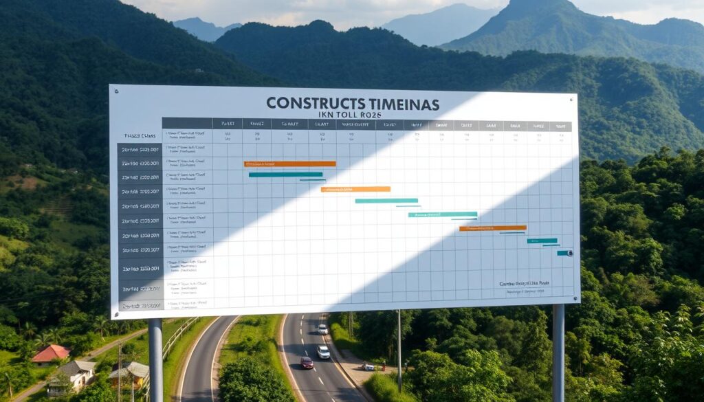 Jadwal Penyelesaian Jalan Tol IKN